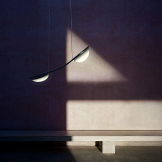 Flos Almendra Arch S2 Long pendant lamp LED 130 cm. Buy on Shopdecor FLOS collections